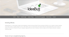 Desktop Screenshot of ideabugmedia.com